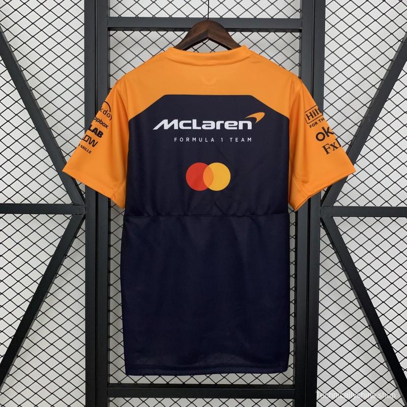 2025 F1 Formula Orange/Navy Mclaren Jersey