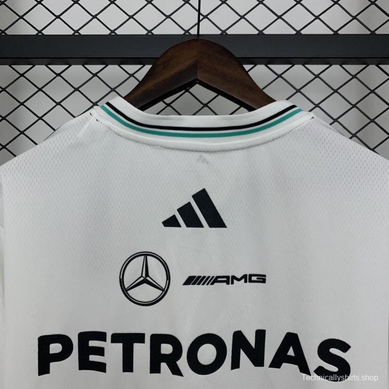 2025 F1 Formula AMG White T-Shirt