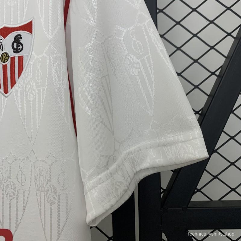 91/92 Retro Sevilla Home Jersey