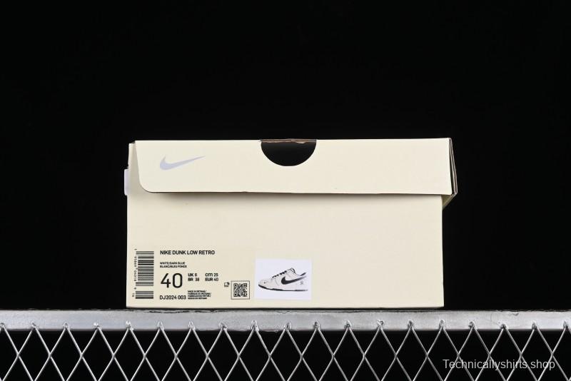 Nike SB Dunk Low OFF-WHITE Collaboration - Anniversary Edition Customized Low-Top Casual Skate Shoes - DJ2024-003