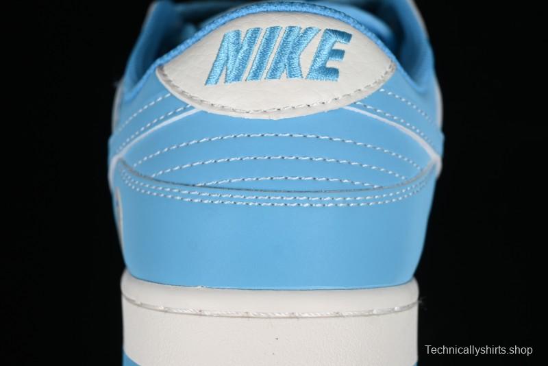 Nike SB Dunk Low BAPE Collaboration - Beige Grey Indigo Anniversary Premium Custom Low-Top Casual Skate Shoes - BB8969-002