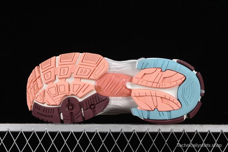Balenciaga Runner Kith Four Color Retro Casual Sneakers - W3RNY0326