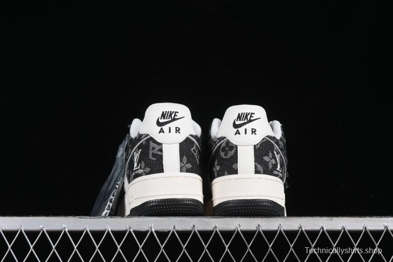 Nike Air Force 1 '07 Low LV Collaboration - Starry Night Black Low-Top Casual Sneakers - SJ2088-002