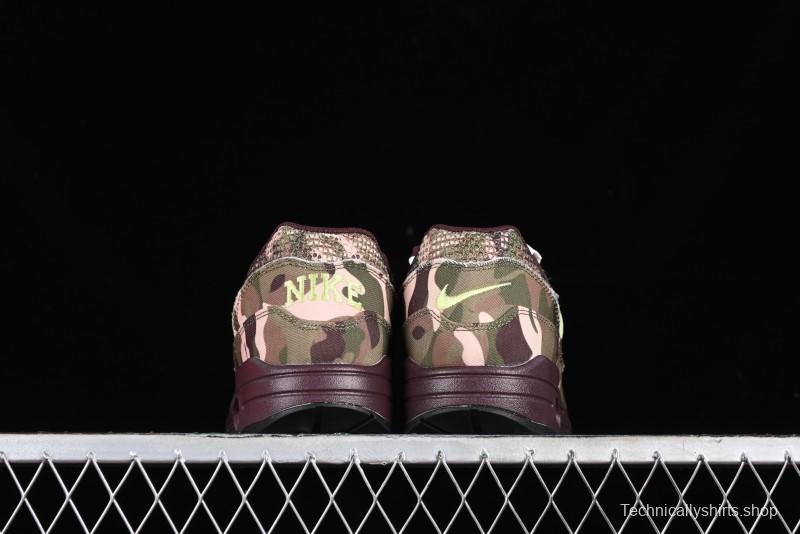 Nike Air Max 1 Retro Running Shoes with Half-Sole Air Cushion - FN8358-200