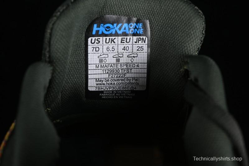 Hoka One One Mafate Speed 4 Low-Cut Professional Trail Running Shoes - 1129930 IFST