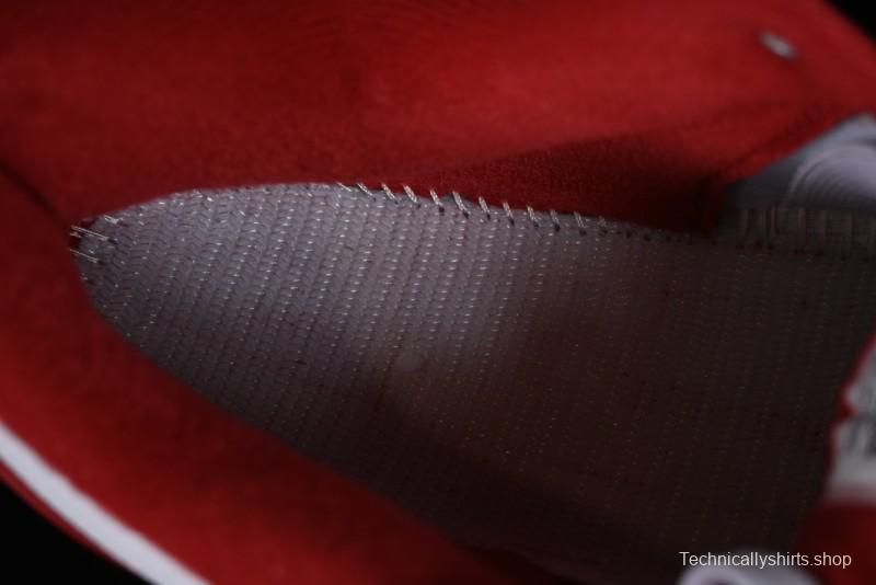 Nike Air Jordan 2/3 Retro Low Top Basketball Shoes in White and Red - FD0383-161