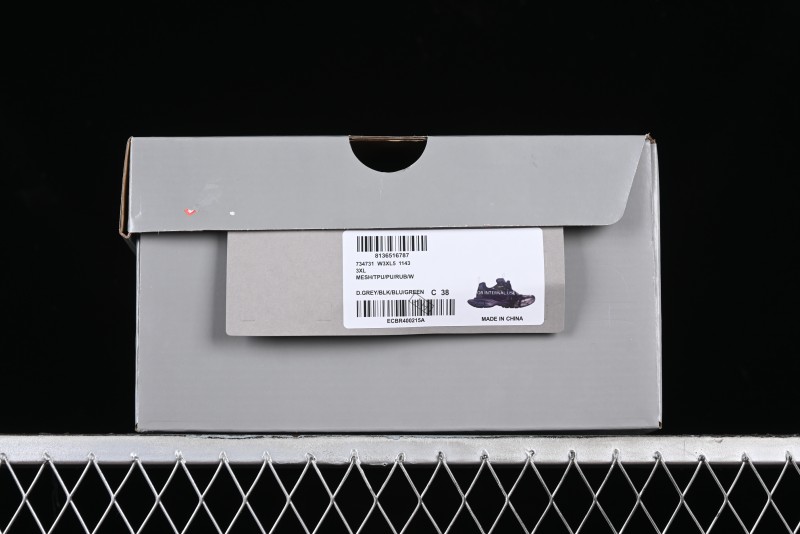 Balenciaga Phantom Sneaker Ten-Generation Trend Running Shoes with Transparent Heel Strap - W3XL51143