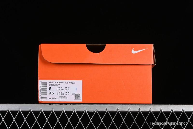 Nike Air Zoom Structure 25 Cushioned Anti-Slip Comfort Running Shoes - DJ7883-300