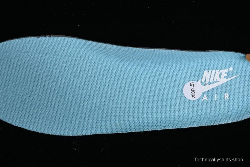 Nike Air Force 1 '07 Low White Blue Casual Sneakers - FQ4296-100