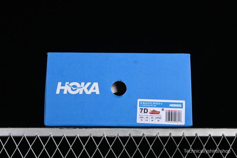 Hoka One One Mafate Speed 4 Low-Cut Professional Trail Running Shoes - 1129930 IFLM