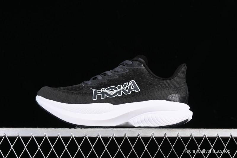 HOKA ONE ONE MACH 6 Flagship Racing Shoes with Carbon Plate Technology and Asymmetric Design - 1147790 BWHT