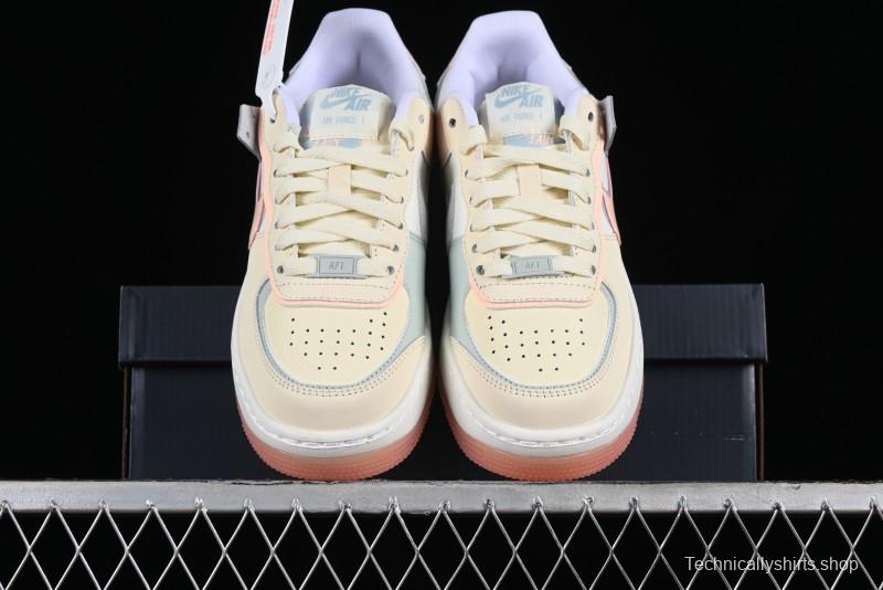 Nike Air Force 1 Shadow Low-Top Sneakers with Lightweight EVA Midsole - DZ1847-105