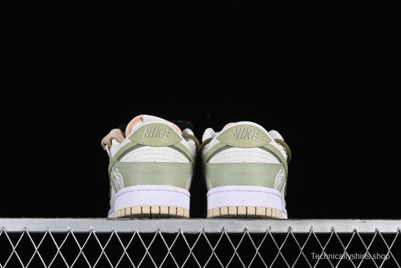 Nike Dunk Low FZBB Chinese Tea Gift Box Palace Longjing Tea SB Lace-Up Low-Top Casual Sneakers - DV0831-003