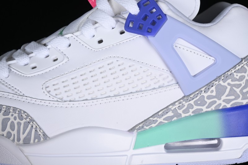 Nike Jordan Spizike Low AJ Hybrid Sneakers with Rainbow Colorway - HF5758-151