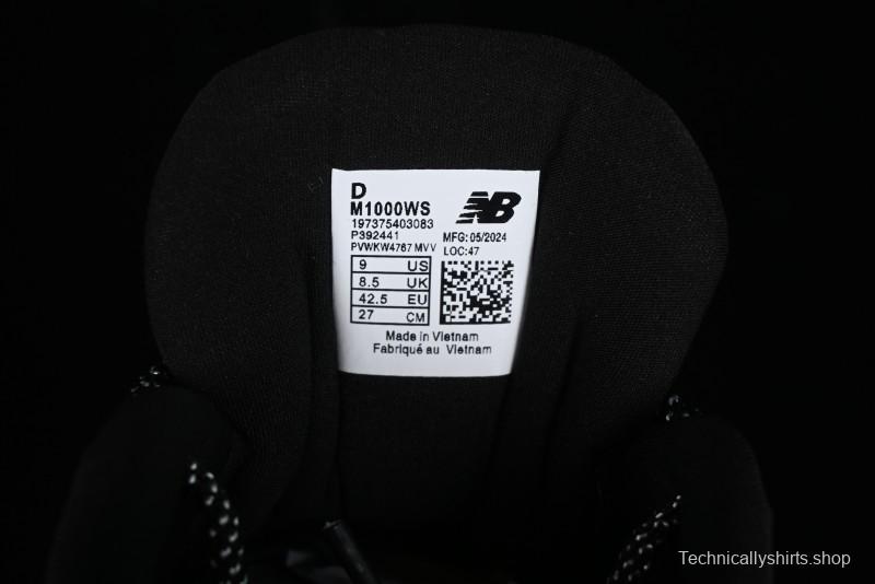 New Balance 1000 Series Retro Dad Style Low-Top Casual Running Shoes - M1000WS