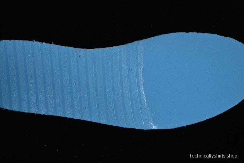 Nike Air Jordan 1 Low Flight Vintage Casual Sneakers with Distressed White-Blue Design - FV8439-104