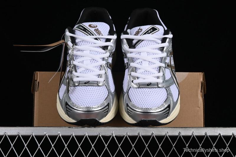 Asics Tiger GEL-1130 Low-Top Retro Running Shoes with GEL Cushioning and Durable Outsole - 1201A256-113