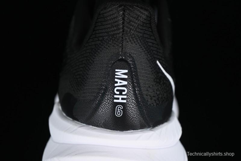 HOKA ONE ONE MACH 6 Flagship Racing Shoes with Carbon Plate Technology and Asymmetric Design - 1147790 BWHT