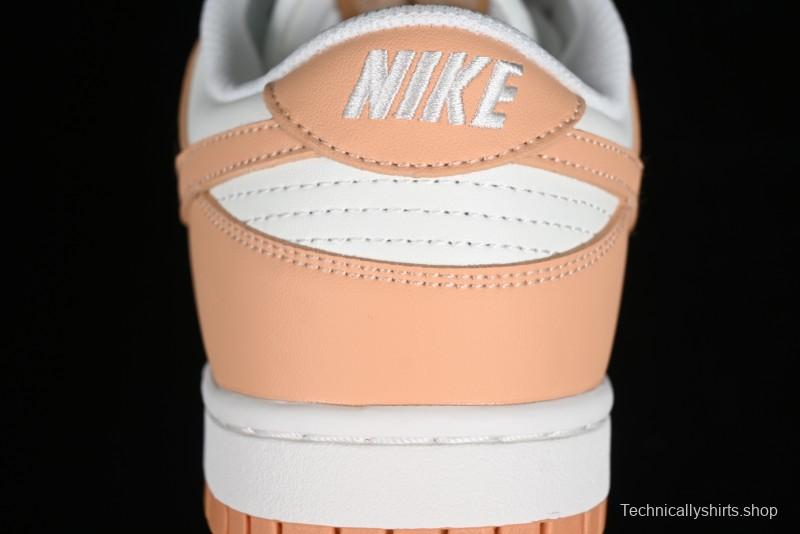Nike Dunk Low "Harvest Moon" SB Skateboarding Shoes in Beige Orange - DD1503-114
