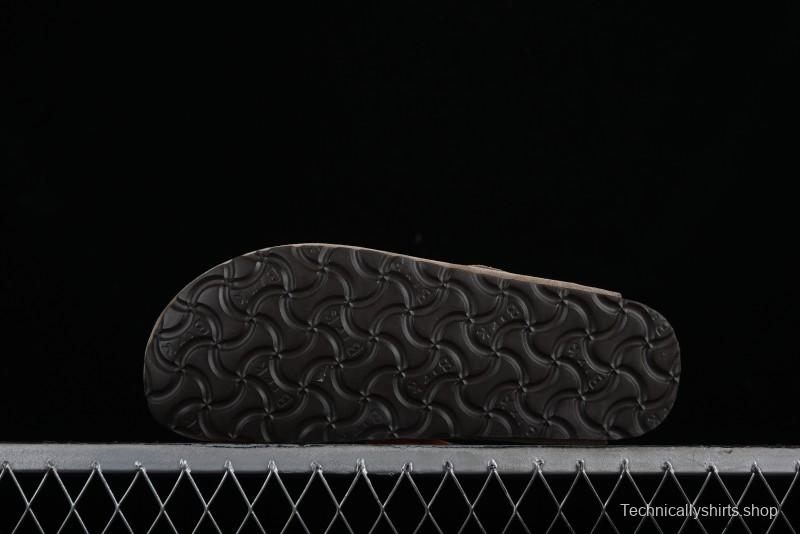 Birkenstock Arizona Soft Footbed Sandals with Suede Leather and Lambswool Lining - G.D4