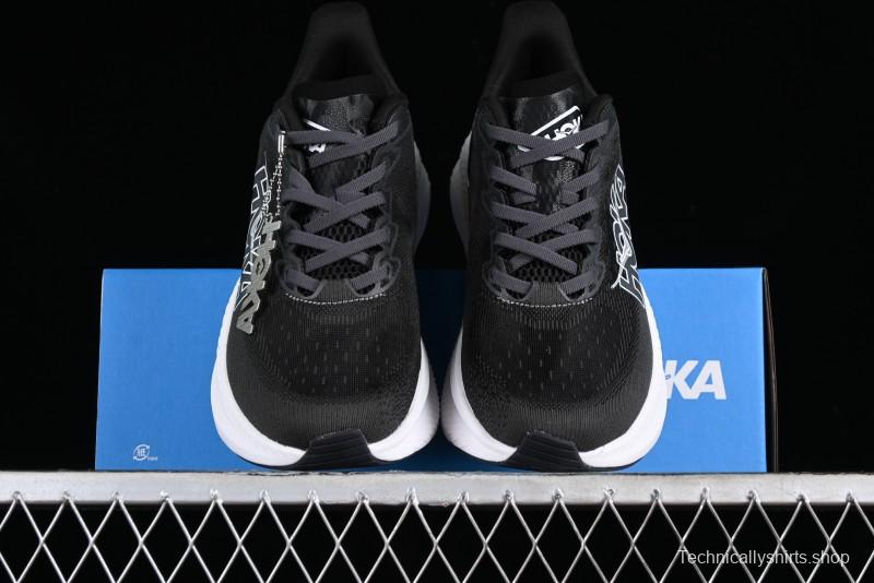 HOKA ONE ONE MACH 6 Flagship Racing Shoes with Carbon Plate Technology and Asymmetric Design - 1147790 BWHT