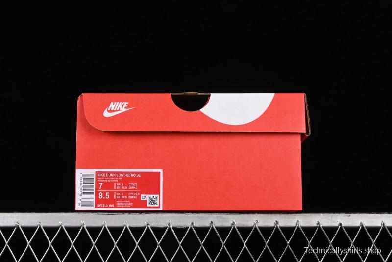 Nike Dunk Low SB "Fishing" Trout Pattern Casual Skate Shoes - DV7210-001