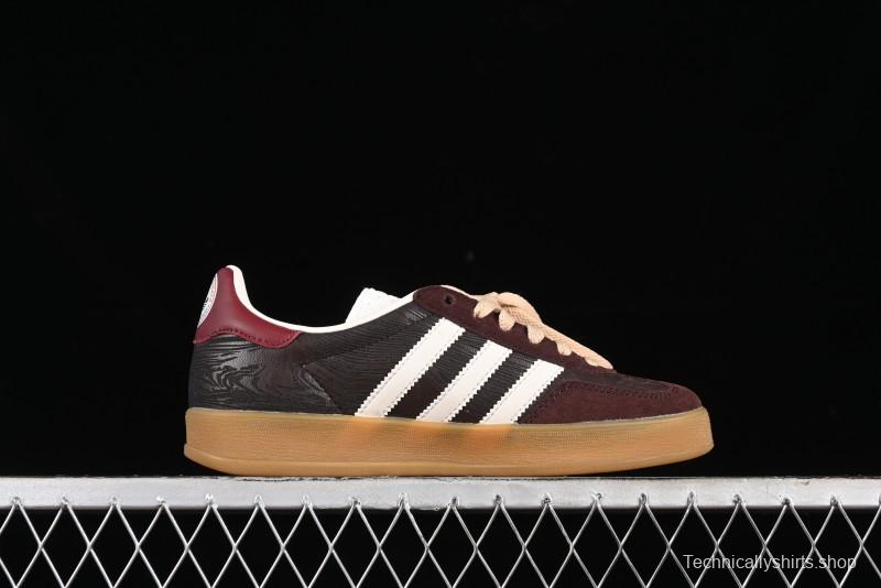 Adidas Originals Gazelle Indoor Retro Casual Slip-Resistant Wear-Resistant Low-Top Sneakers - JP5671