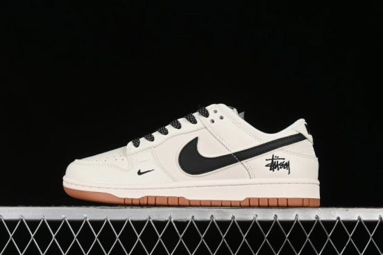 Nike SB Dunk Low Stussy Anniversary Edition Custom Premium Low-Top Skate Shoes - DQ1098-385