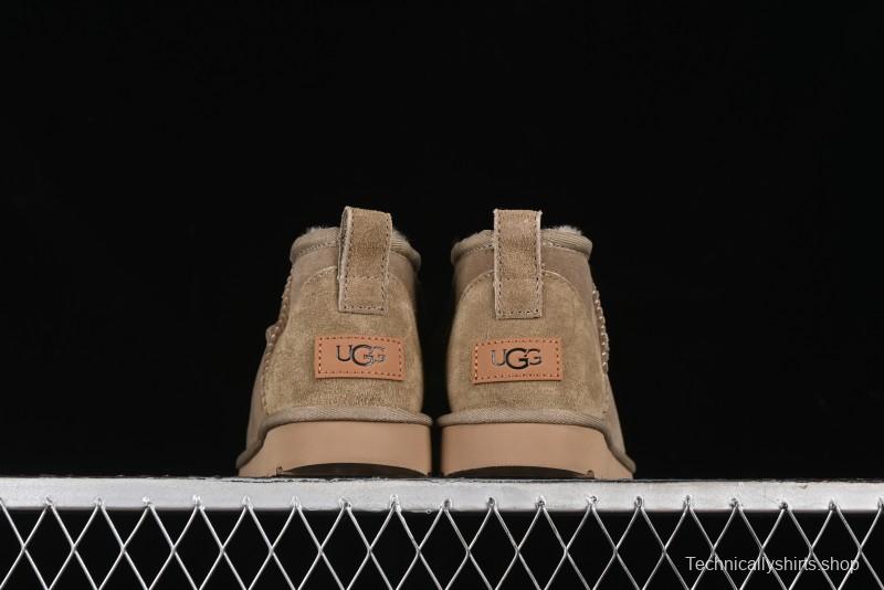UGG Classic Ultra Mini Short Boots with Genuine Australian Sheepskin and TREADLITE Outsole - 1116109