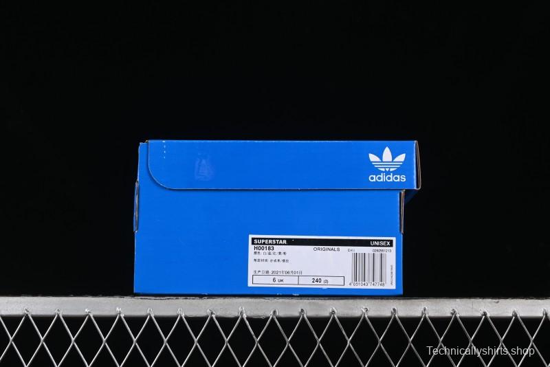 Adidas Superstar H00183 Casual Sneakers with Shell Toe Design - H00183