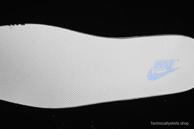 Nike SB Dunk Low Supreme Collaboration - Light Blue Double Swoosh Anniversary Customized Low-Top Casual Sneakers - BB8675-108