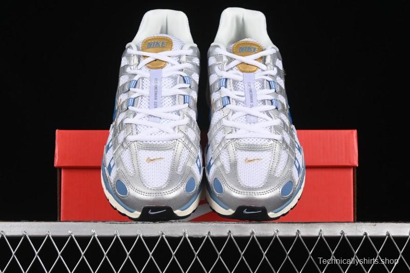 Nike P-6000 Prm Retro Casual Sneakers with Lightweight Design - HJ7246-100