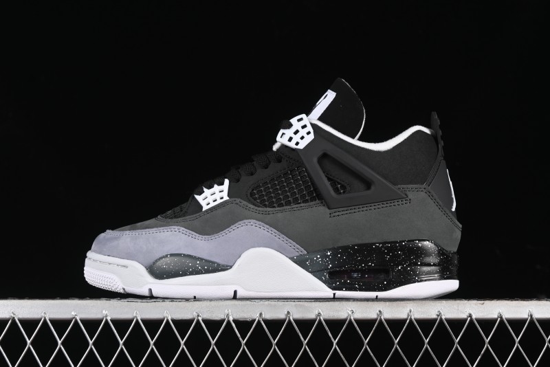 Nike Air Jordan 4 Retro Basketball Shoes Fear Pack - FQ8138-002