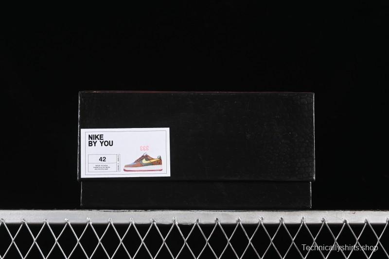 Nike Air Force 1 '07 Low Sun Black Myth Wukong Themed Casual Sneakers - CW2288-111