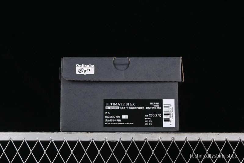 Onitsuka Tiger Ultimate 81 EX 40th Anniversary Breathable Comfort Casual Shoes - 1183B510-101