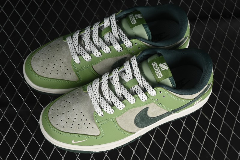 Nike SB Dunk Low UN Collaboration - Flying Spring Green Anniversary High-End Custom Low-Top Casual Skate Shoes - JH8310-959
