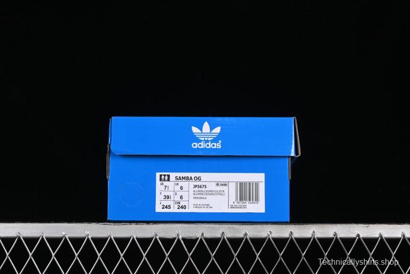 Adidas Originals Gazelle Indoor Retro Casual Anti-Slip Wear-Resistant Low-Top Sneakers - JP5675