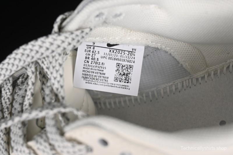 Nike SB Dunk Low Stussy Collaboration - White Grey Double Swoosh Anniversary High-End Custom Low-Top Casual Sneakers - XX2025-206