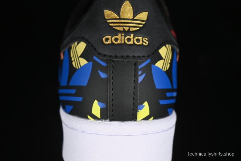 Adidas Superstar H00182 Casual Sneakers with Shell Toe Design - H00182