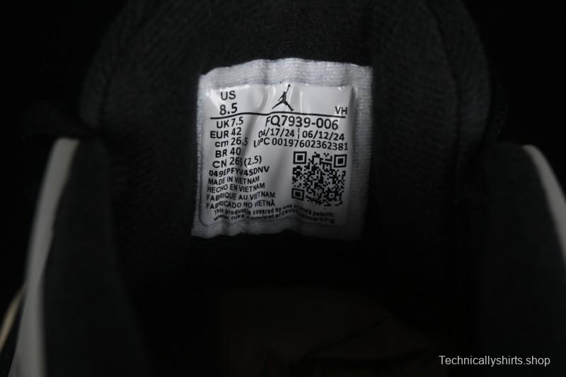 Nike Air Jordan 4 Remastered Sneakers in Black with Textile Mesh, Leather and Suede - FQ7939-006