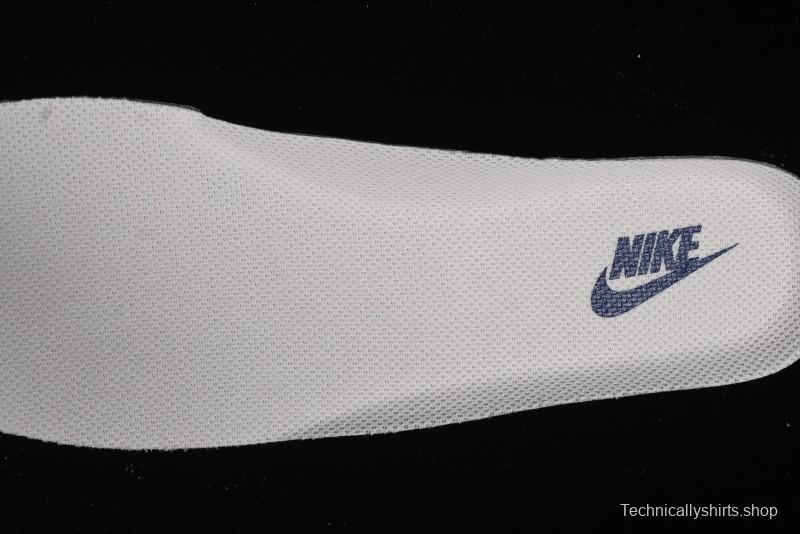 Nike Air Force 1 '07 Low Stussy Collaboration - Blue Red Print Low-Top Casual Sneakers - XZ3318-566