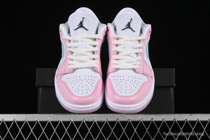 Nike Air Jordan 1 Low SE AJ1 Claw Print Low-Top Casual Sneakers - HM3706-141