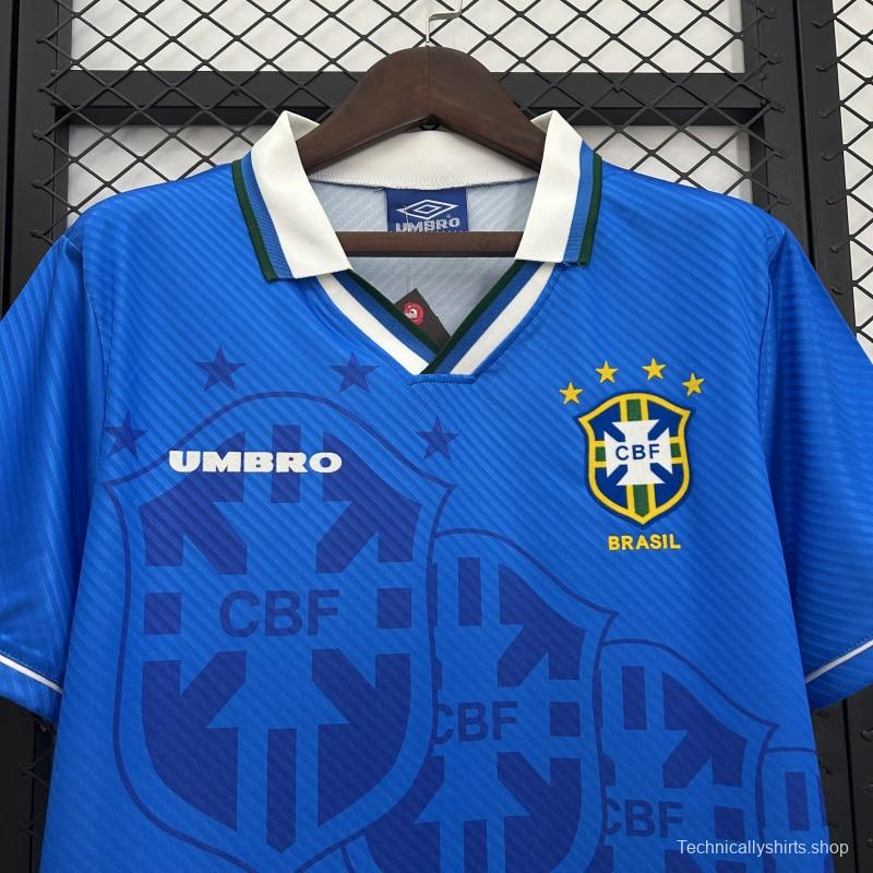 1994 Retro Brazil Away Jersey