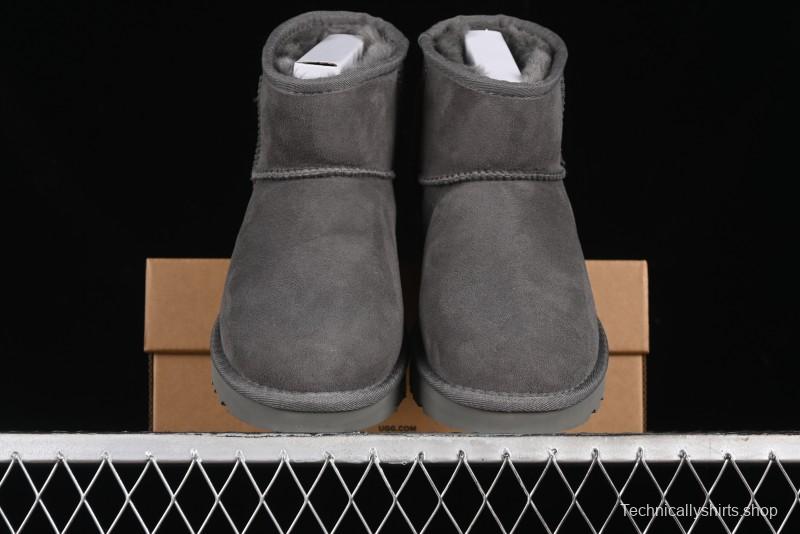 UGG Classic Ultra Mini II Short Boots with Genuine Wool Lining - 1016222