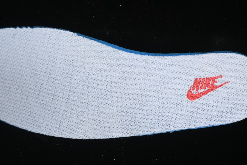 Nike Travis Scott x Fragment Design x Air Jordan 1 Low OG SP AJ1 Supreme Collaboration - Light Grey Denim Two-Tone Low-Top Casual Sneakers - JH6088-705