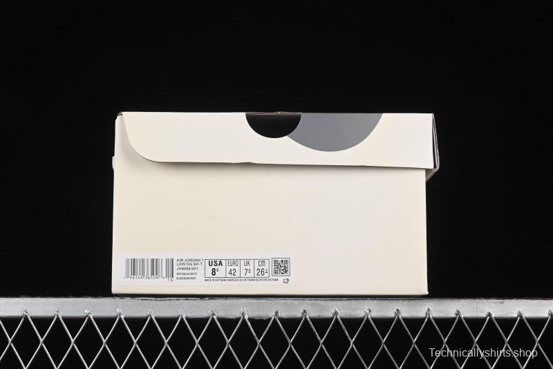 Nike Travis Scott x Fragment Design x Air Jordan 1 Low OG SP AJ1 Retro Sneakers - JH6089-001