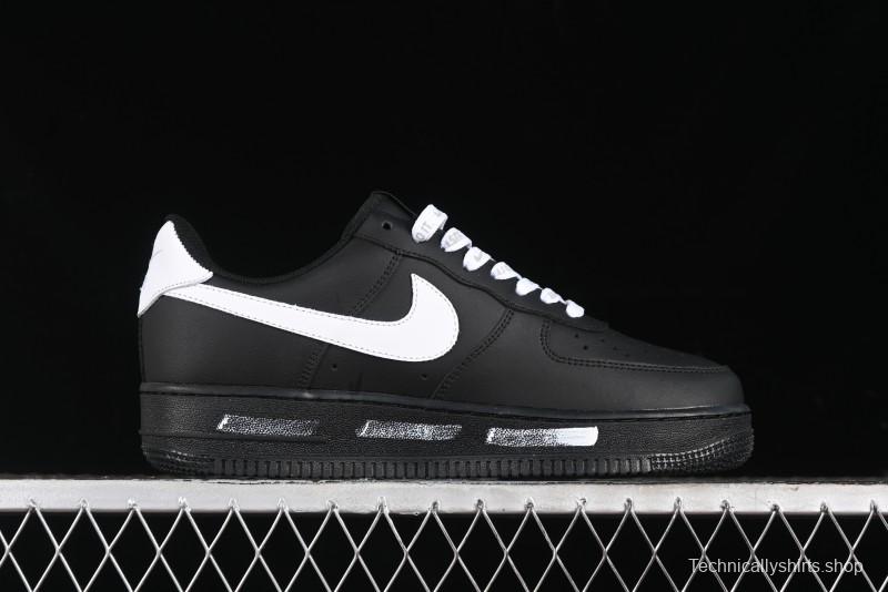 Nike Air Force 1 '07 Low Graffiti White Black Casual Sneakers - CW2288-017