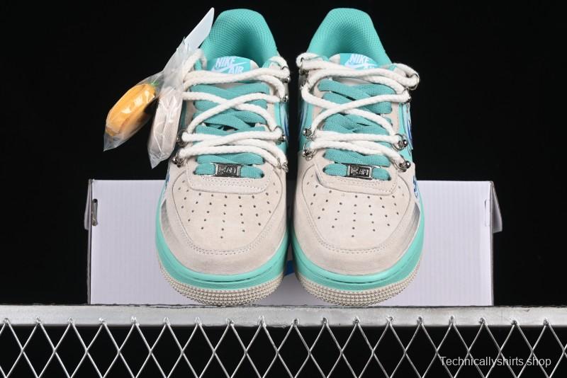 Nike Air Force 1 '07 Low x Stitch Casual Lace-Up Sneakers - DZ1328-222