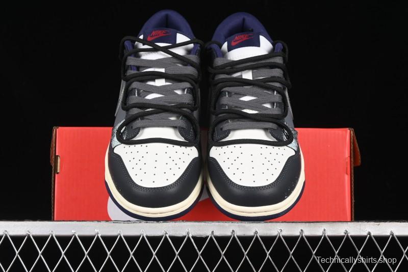 Nike Dunk Low Retro Block Street Dark Splatter Gothic Cross SB Low-top Casual Sneakers - FV8106-181