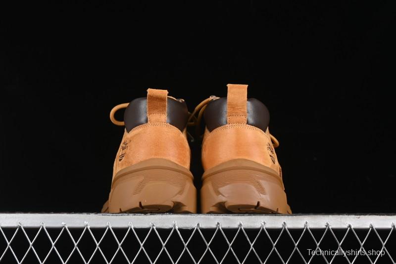 Timberland Outdoor Mid-Top Casual Martin Boots with Premium Italian Suede Leather - TB10059YELLOW